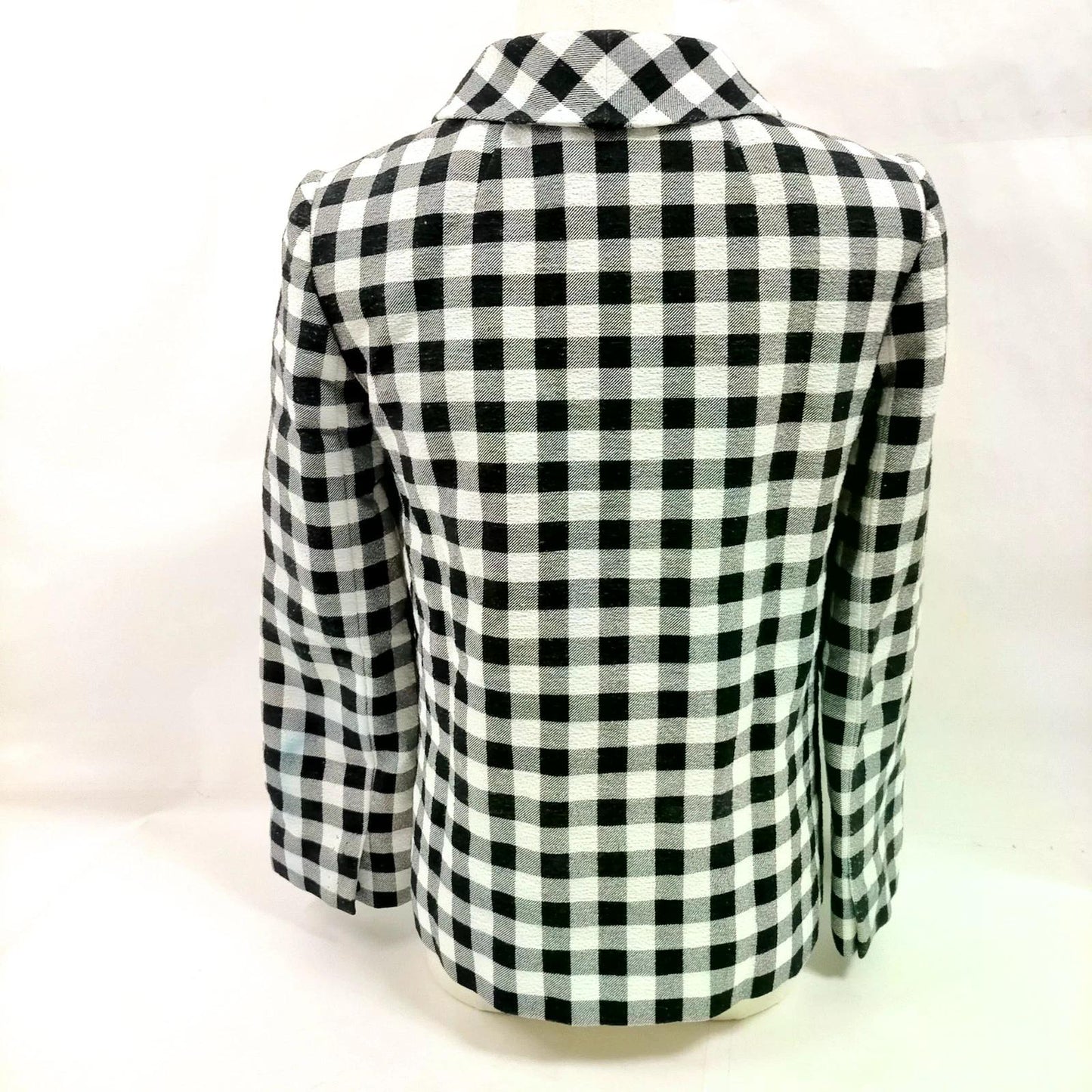 Original/Auth Dolce & Gabbana - Jacke mit Muster - Weiß/Schwarz - 38