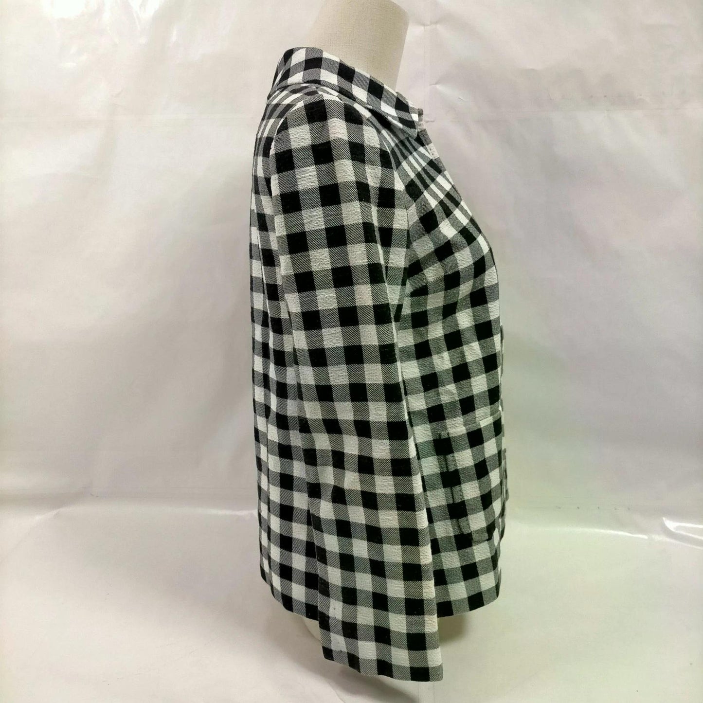 Original/Auth Dolce & Gabbana - Jacke mit Muster - Weiß/Schwarz - 38