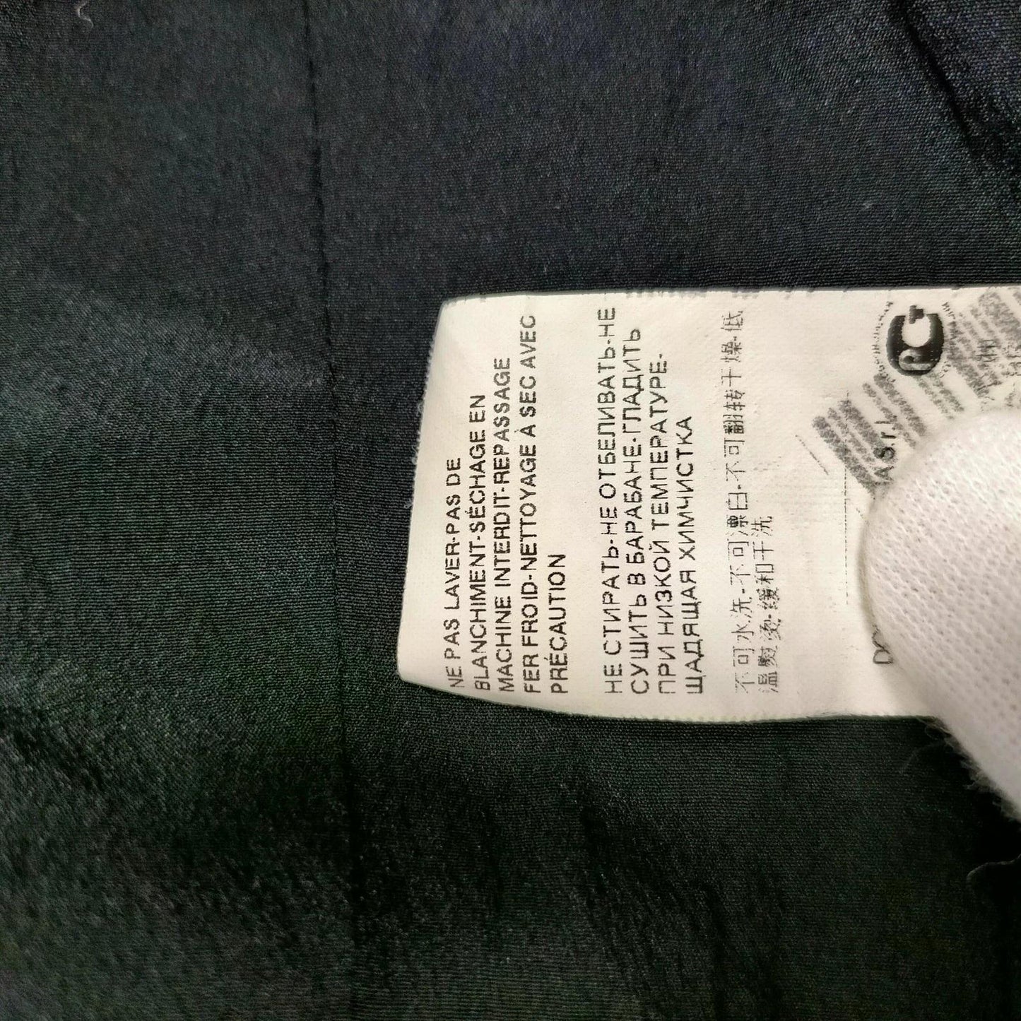 Original/Auth Dolce & Gabbana - Jacke mit Muster - Weiß/Schwarz - 38