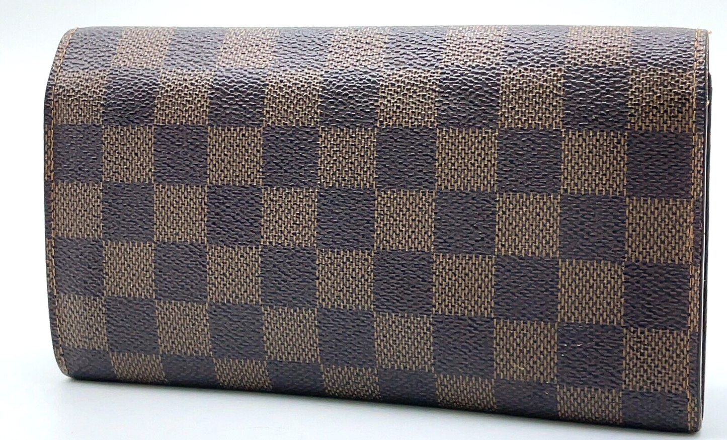 Original/Auth Louis Vuitton - Pochette Porte Wallet - Klassisch - Damier Ebene