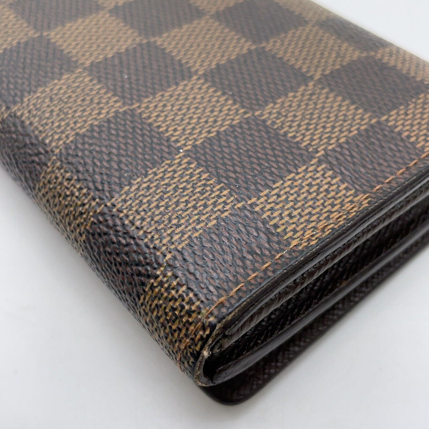 Original/Auth Louis Vuitton - Tresor Wallet - Klassisch - Damier Ebene