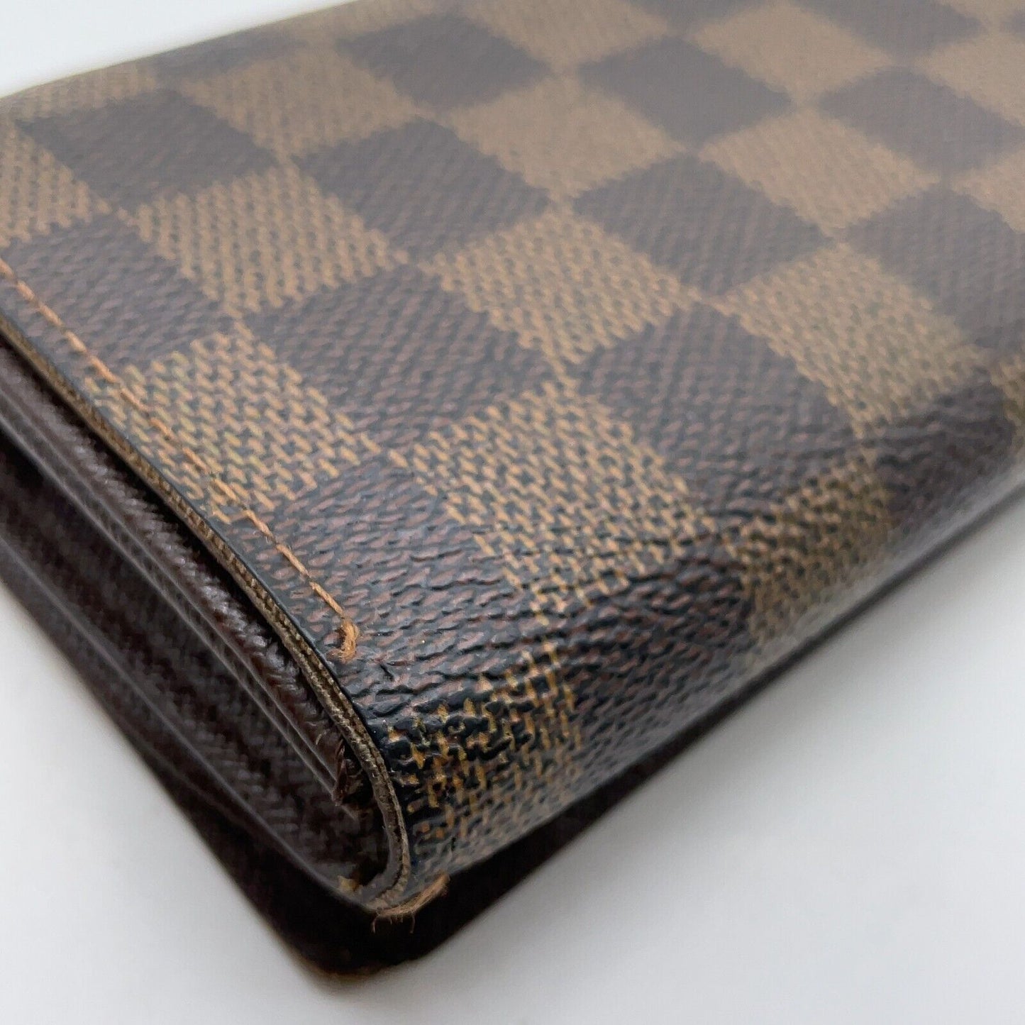 Original/Auth Louis Vuitton - Tresor Wallet - Klassisch - Damier Ebene