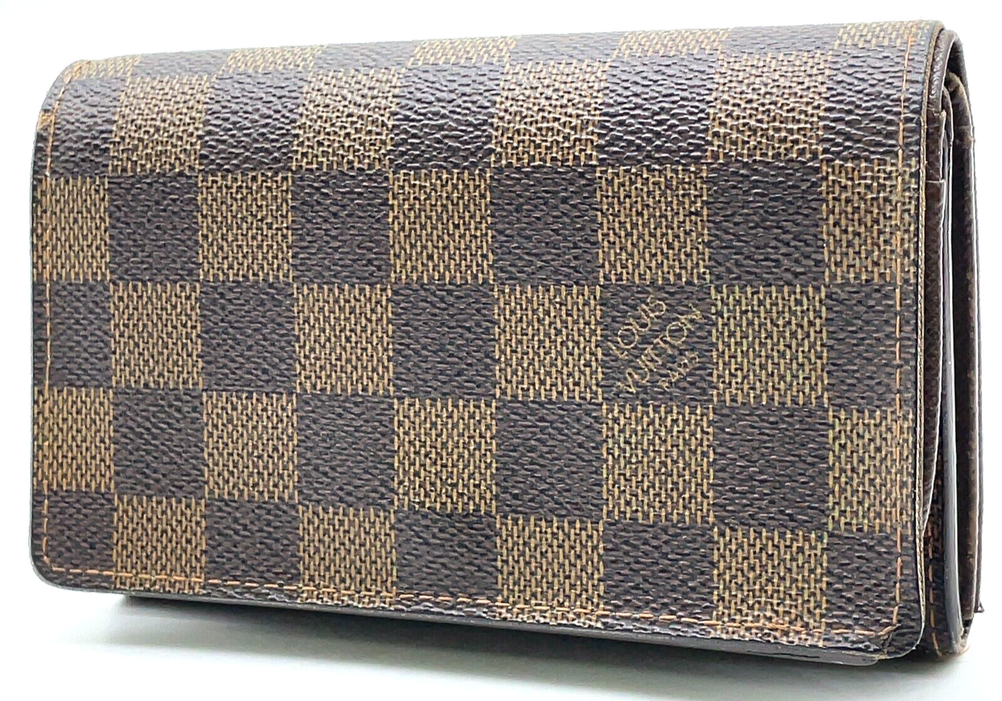 Original/Auth Louis Vuitton - Tresor Wallet - Klassisch - Damier Ebene