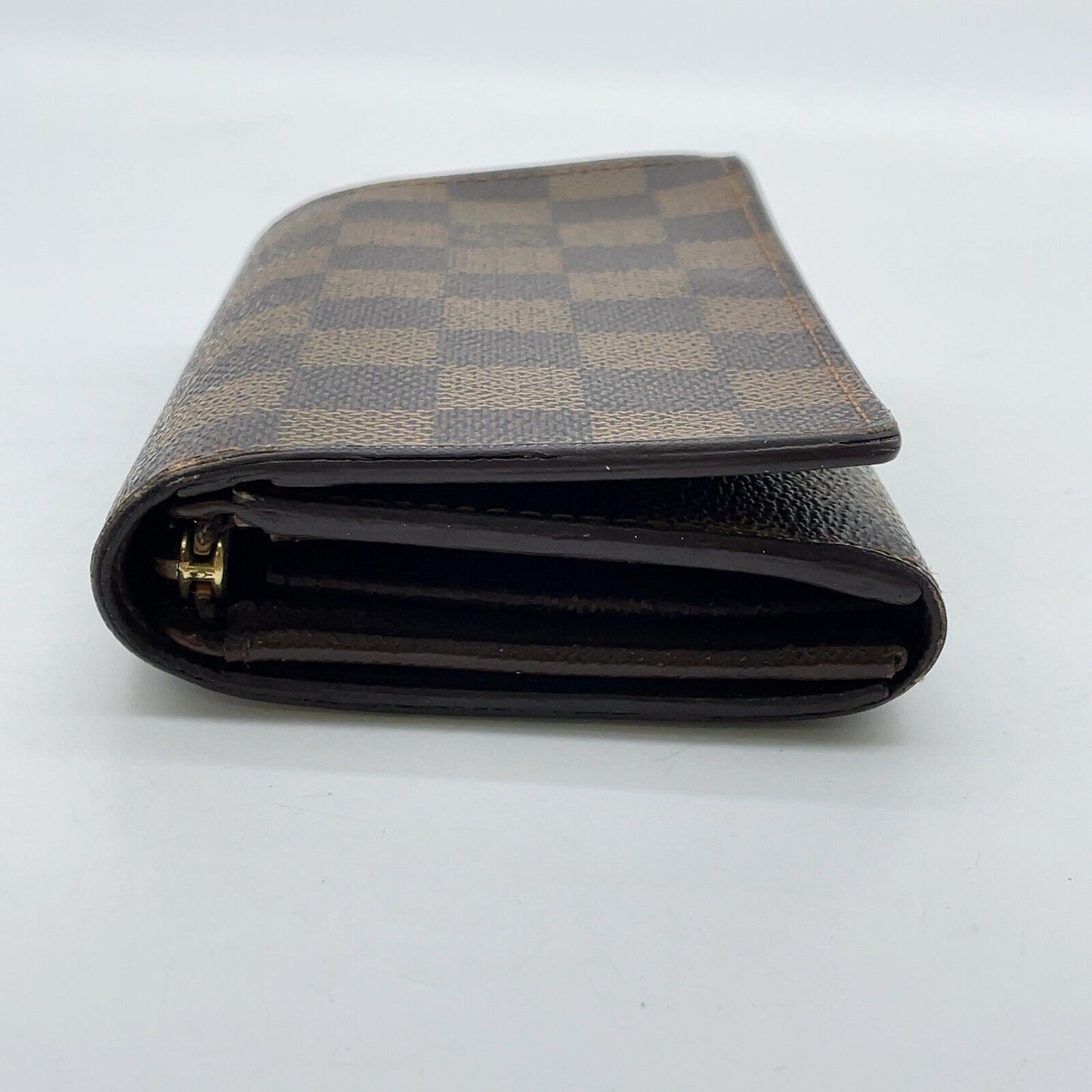 Original/Auth Louis Vuitton - Tresor Wallet - Klassisch - Damier Ebene