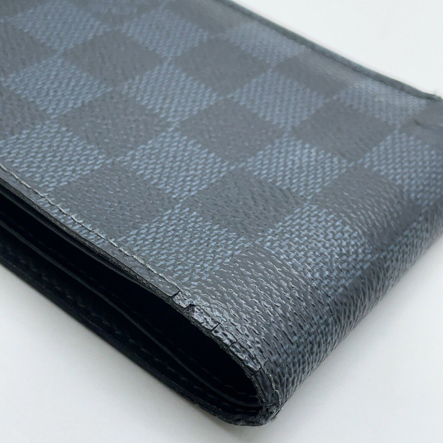 Original/Auth Louis Vuitton - Portefeuille Wallet - Klassisch - Damier Graphit