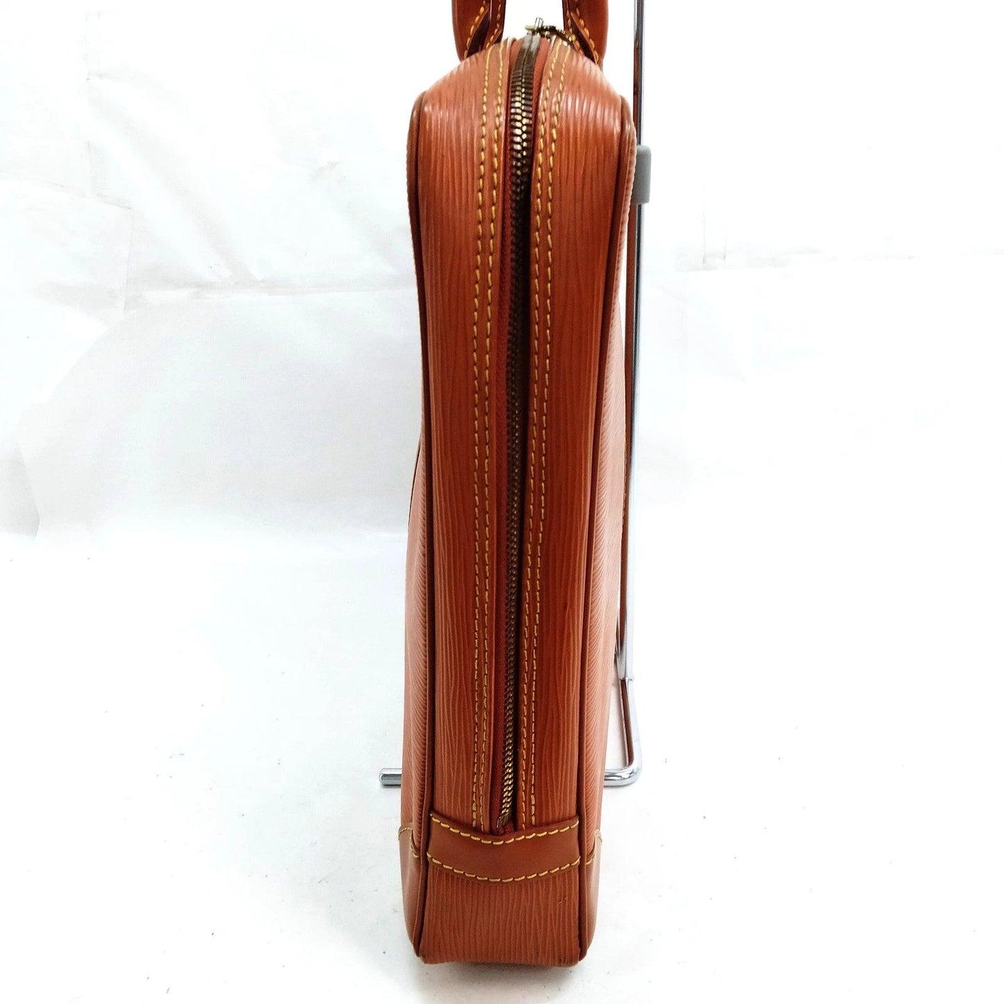 Original/Auth Louis Vuitton - Voyage Business Bag - Klassisch - Epi Braun