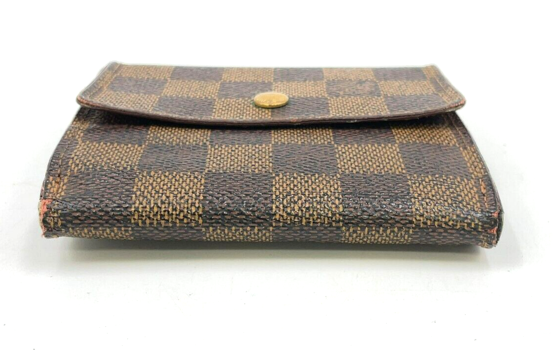 Original/Auth Louis Vuitton - Portefeuille Elise Wallet - Klassisch - Damier Ebene