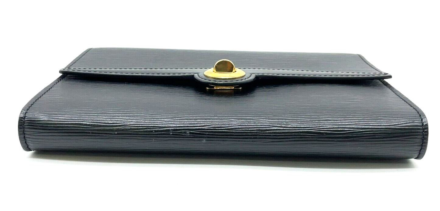 Original/Auth Louis Vuitton - Pochette Arche Shoulder Bag - Klassisch - Epi Noir