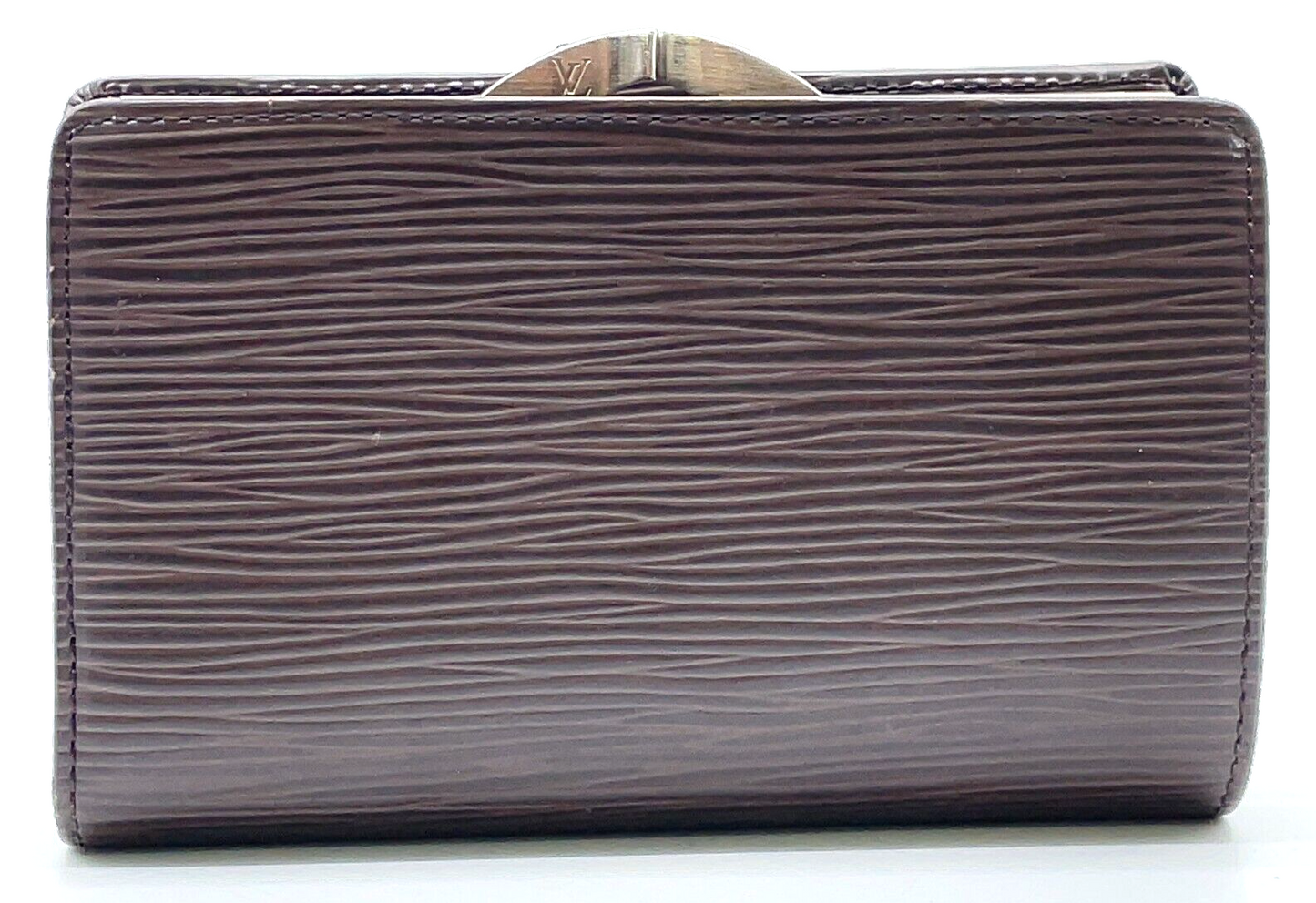 Original/Auth Louis Vuitton - Portefeuille Viennois Wallet - Klassisch - Epi Mocha