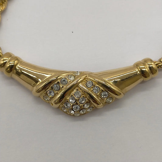 Original/Auth Givenchy - Halskette mit Anhänger Logo G Vintage - 42 cm