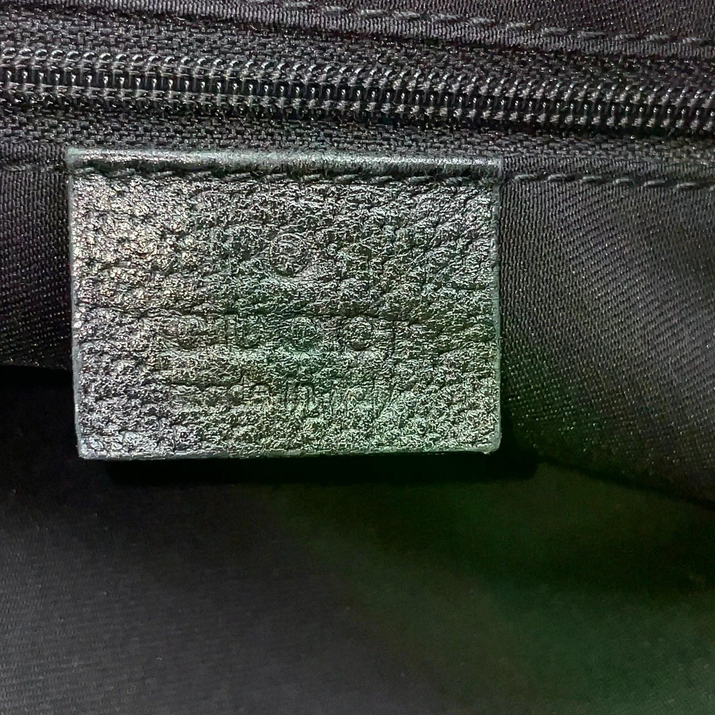 Original/Auth Gucci - Princess Tote Bag - Sherry Line GG Canvas/Leder - Schwarz