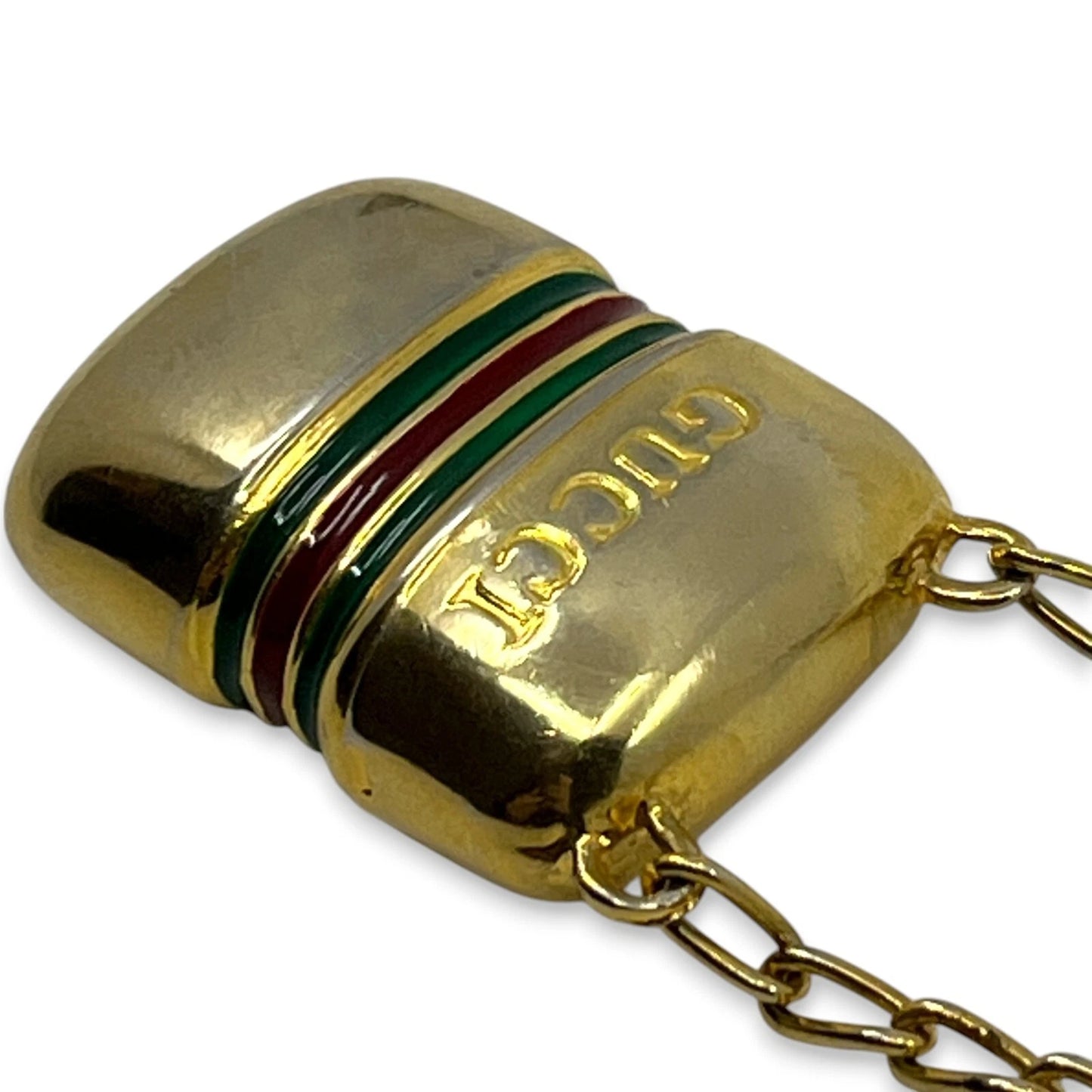 Original/Auth Gucci - Vintage Kette mit Anhänger - Klassisch - 76 cm Kettenlänge