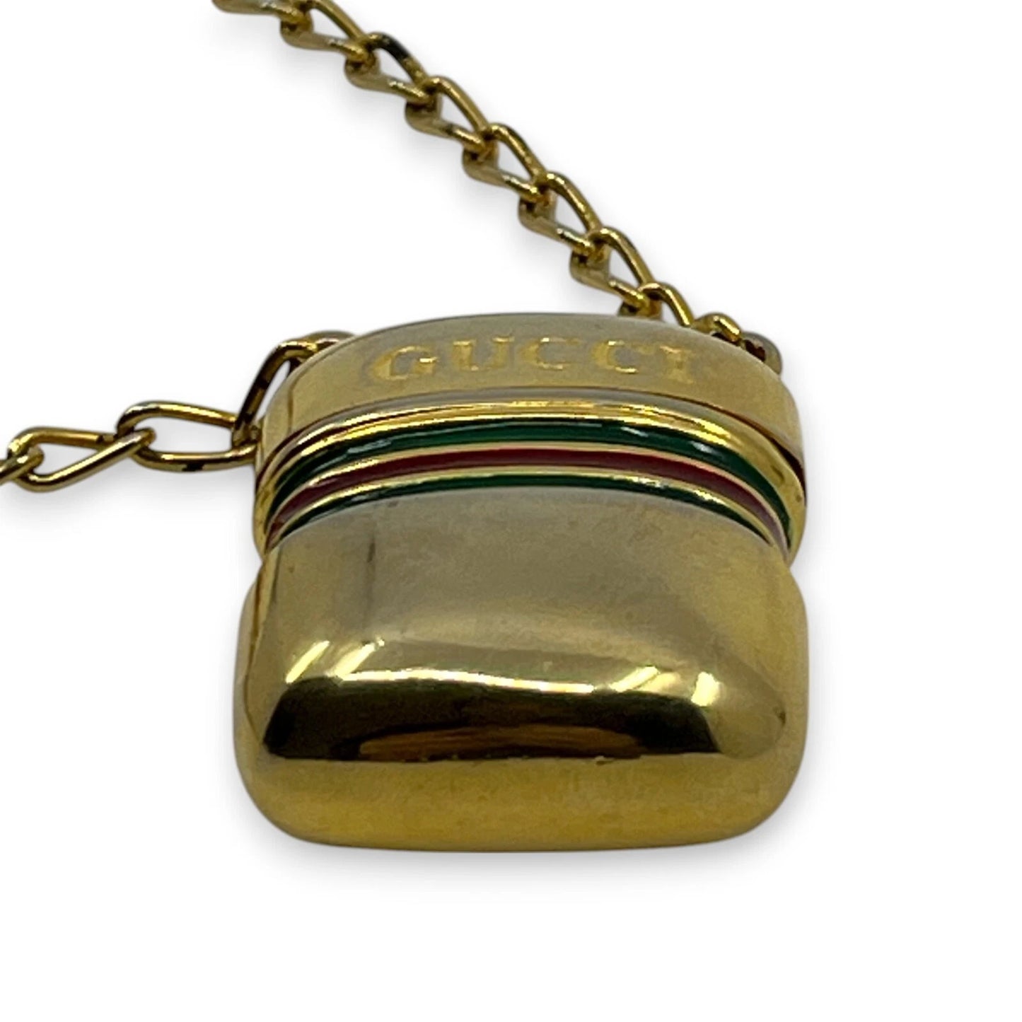 Original/Auth Gucci - Vintage Kette mit Anhänger - Klassisch - 76 cm Kettenlänge