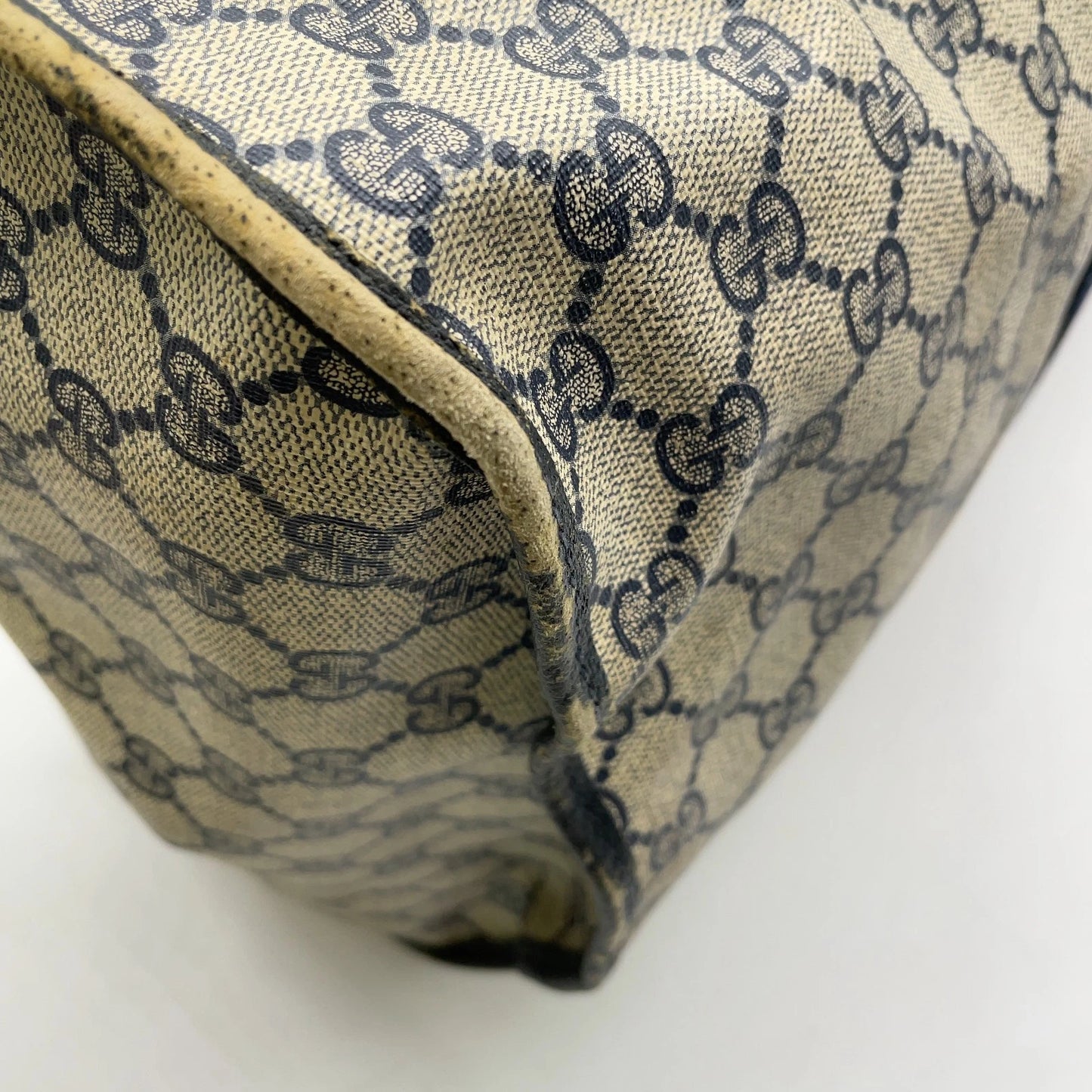 Original/Auth Gucci - Boston Bag 50 - Klassisch - GG Canvas Supreme Sherry Line