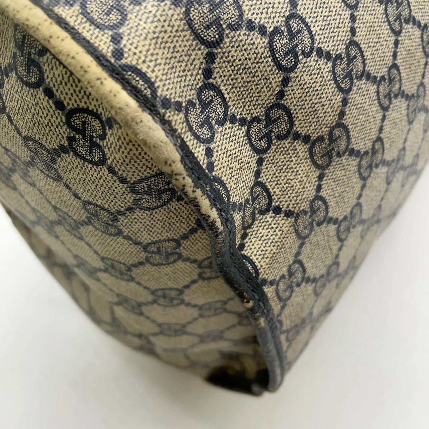 Original/Auth Gucci - Boston Bag 50 - Klassisch - GG Canvas Supreme Sherry Line