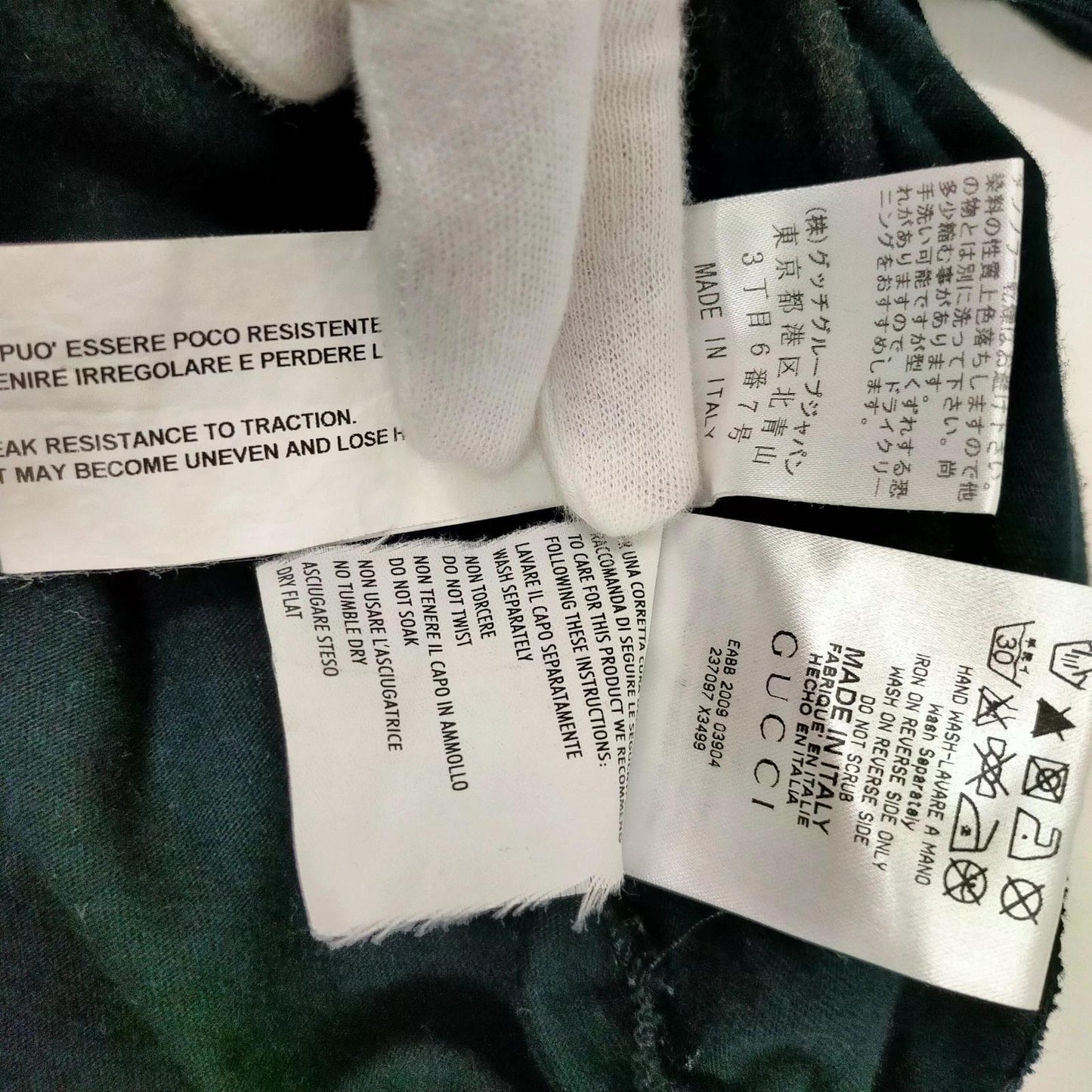 Original/Auth Gucci - T-Shirt mit Print - Schwarz - M