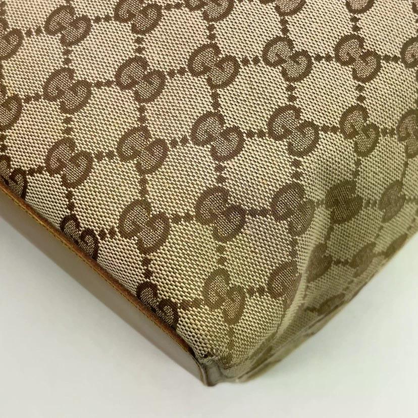Original/Auth Gucci - Tote Bag Handtasche - Klassisch - GG Canvas Beige