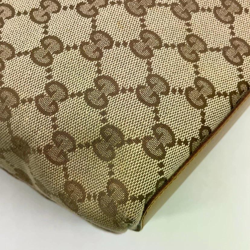 Original/Auth Gucci - Tote Bag Handtasche - Klassisch - GG Canvas Beige