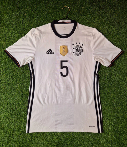 DFB - Adidas - Trikot - 2015/2016 - Heim - Hummels - S