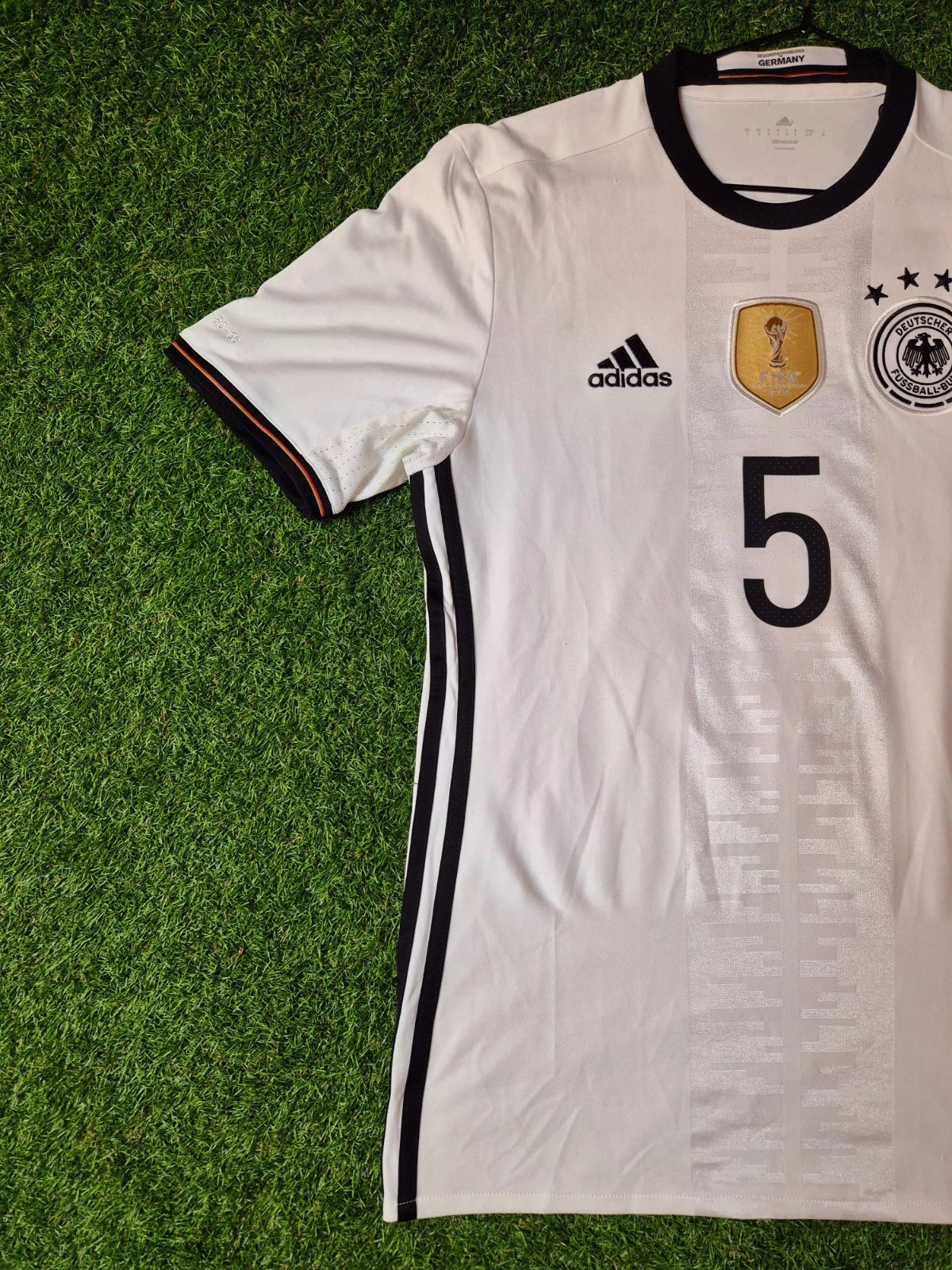 DFB - Adidas - Trikot - 2015/2016 - Heim - Hummels - S