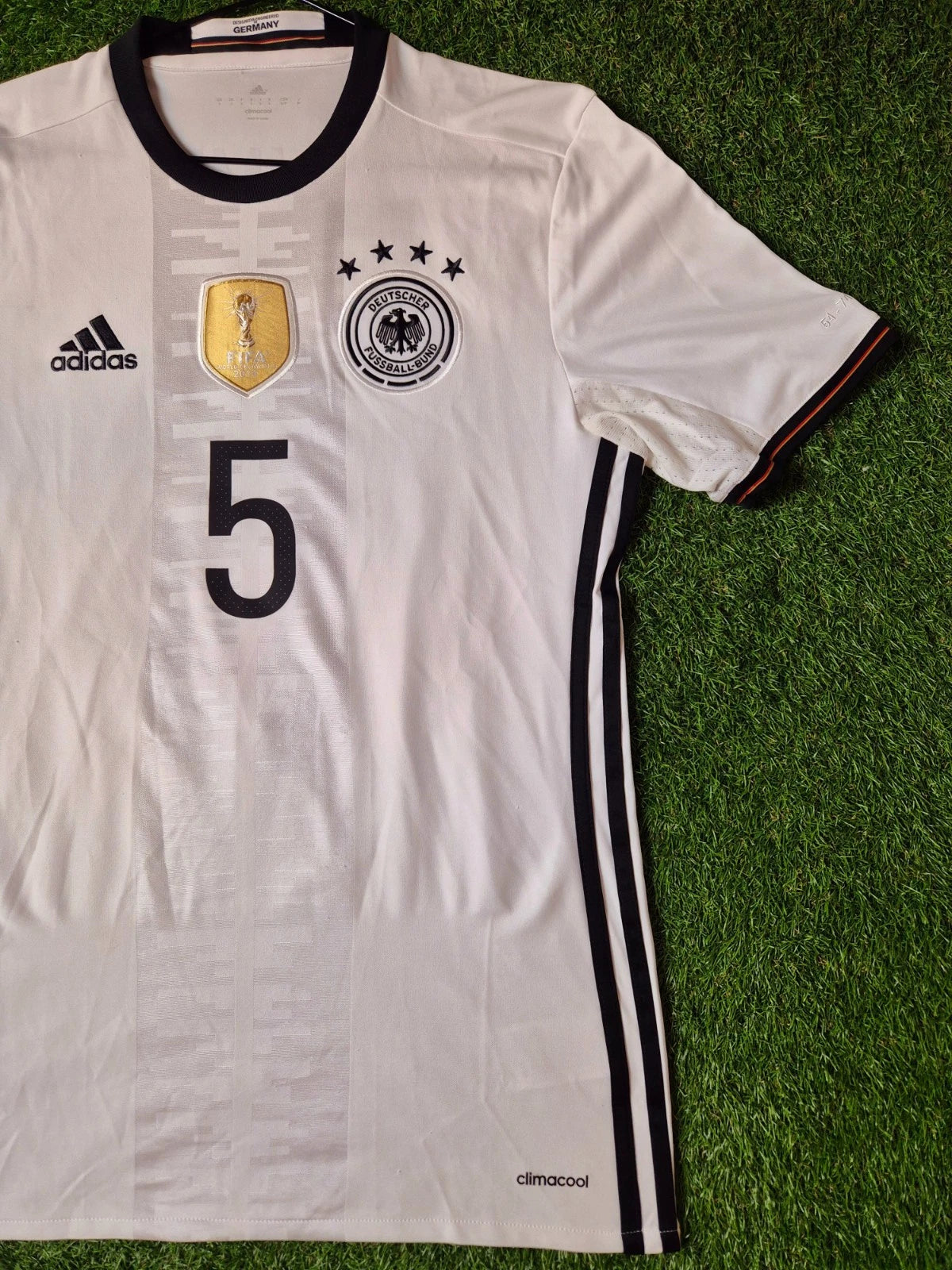 DFB - Adidas - Trikot - 2015/2016 - Heim - Hummels - S