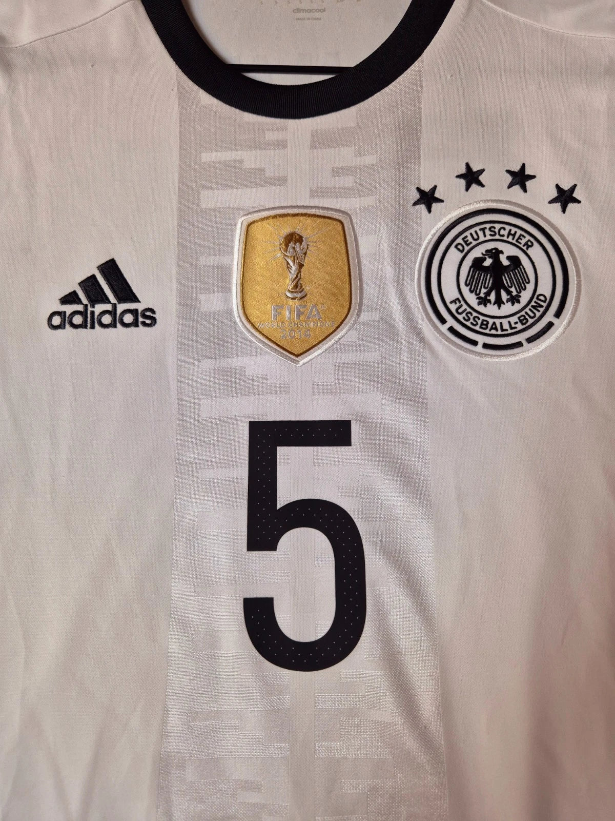 DFB - Adidas - Trikot - 2015/2016 - Heim - Hummels - S