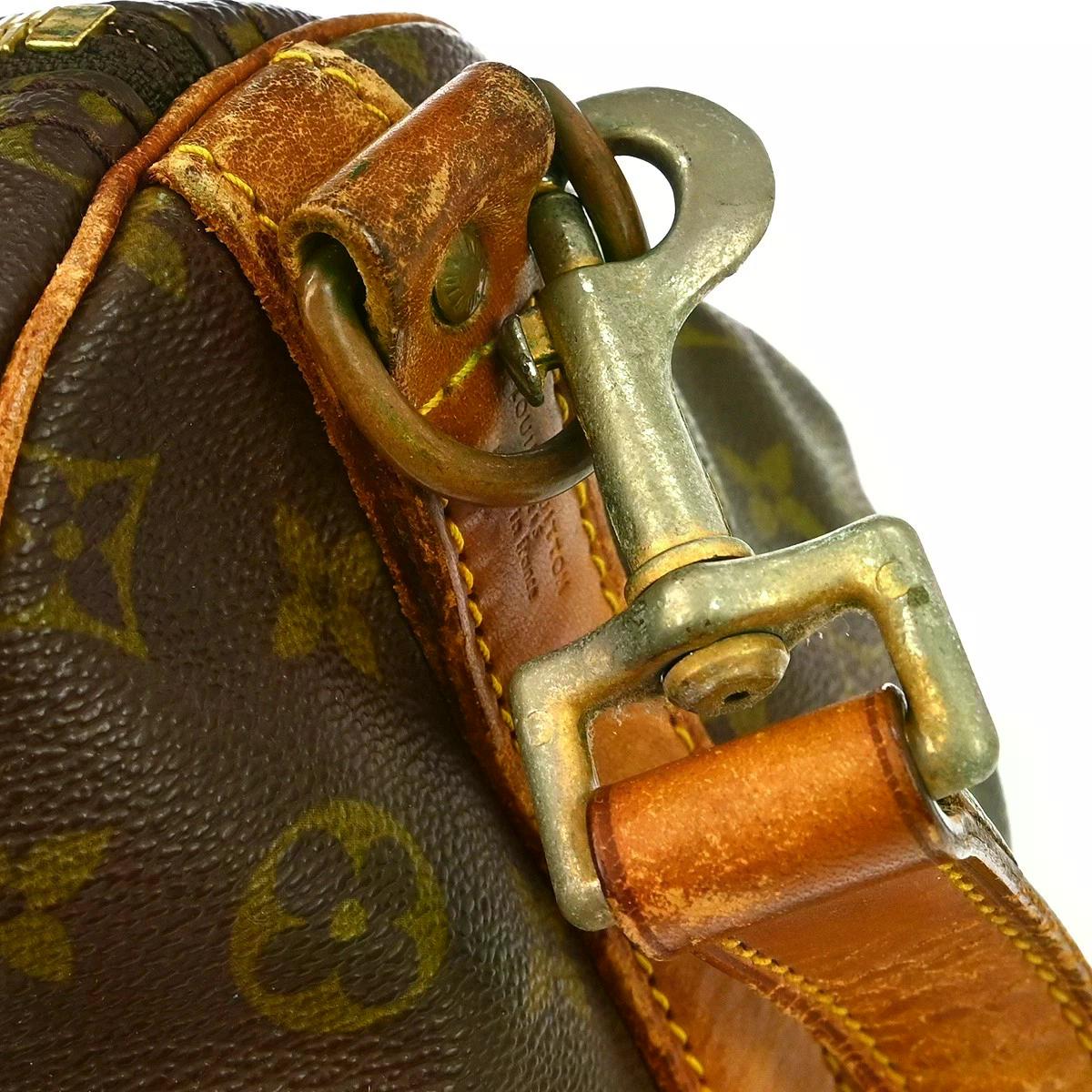 Original/Auth Louis Vuitton - Keepall Bandouliere 55 - Klassisch - Monogramm