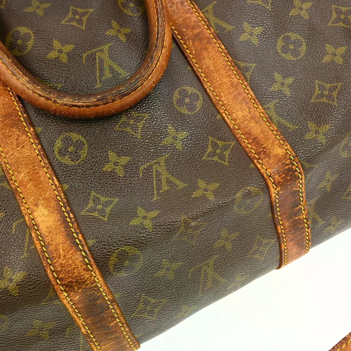 Original/Auth Louis Vuitton - Keepall Bandouliere 55 - Klassisch - Monogramm