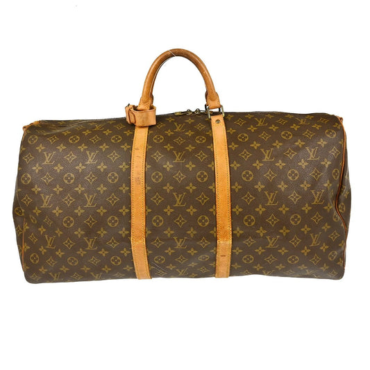 Original/Auth Louis Vuitton - Keepall 60 Bandouliere - Klassisch - Monogramm