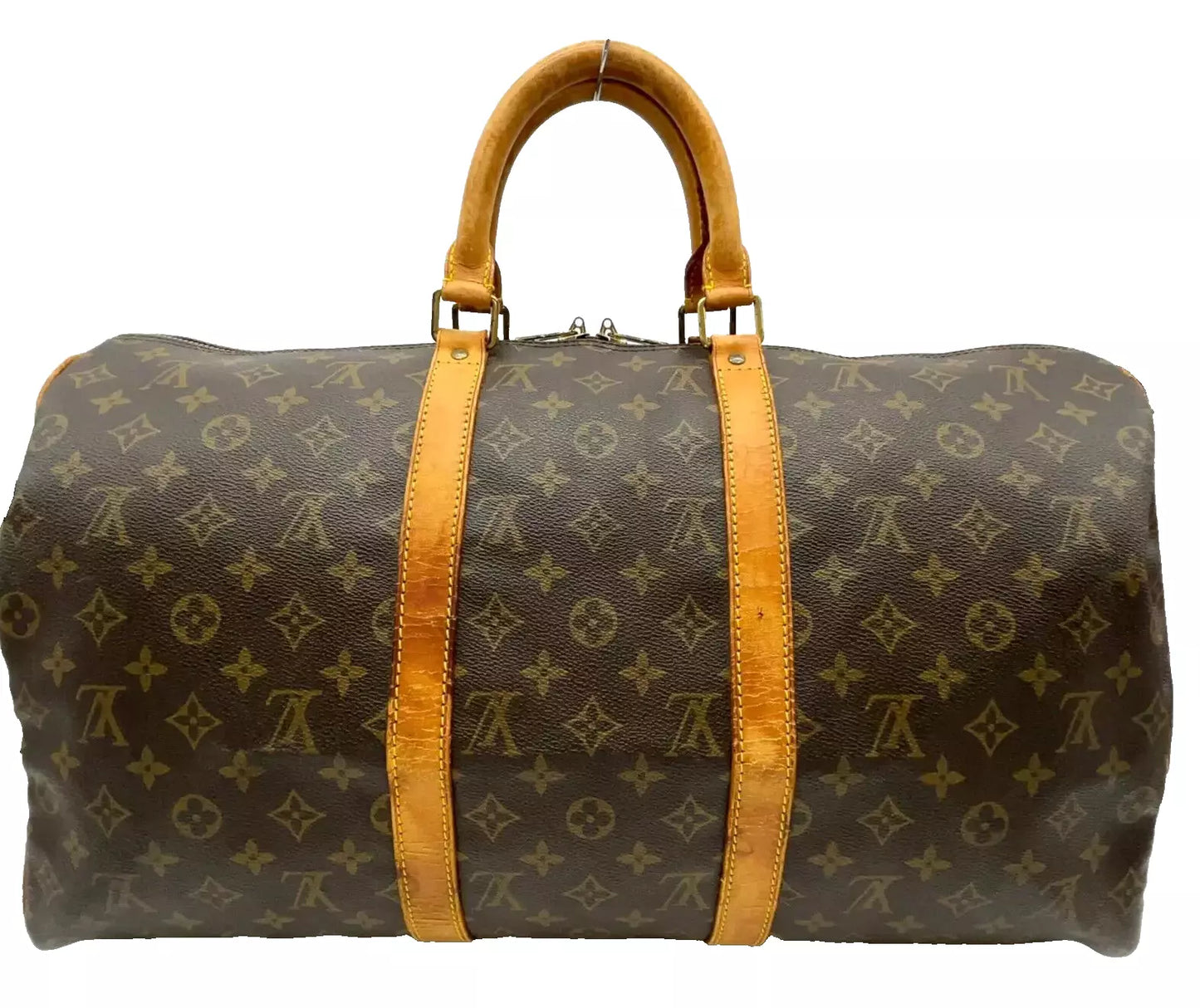 Original/Auth Louis Vuitton - Keepall Bandouliere 50 - Klassisch - Monogramm