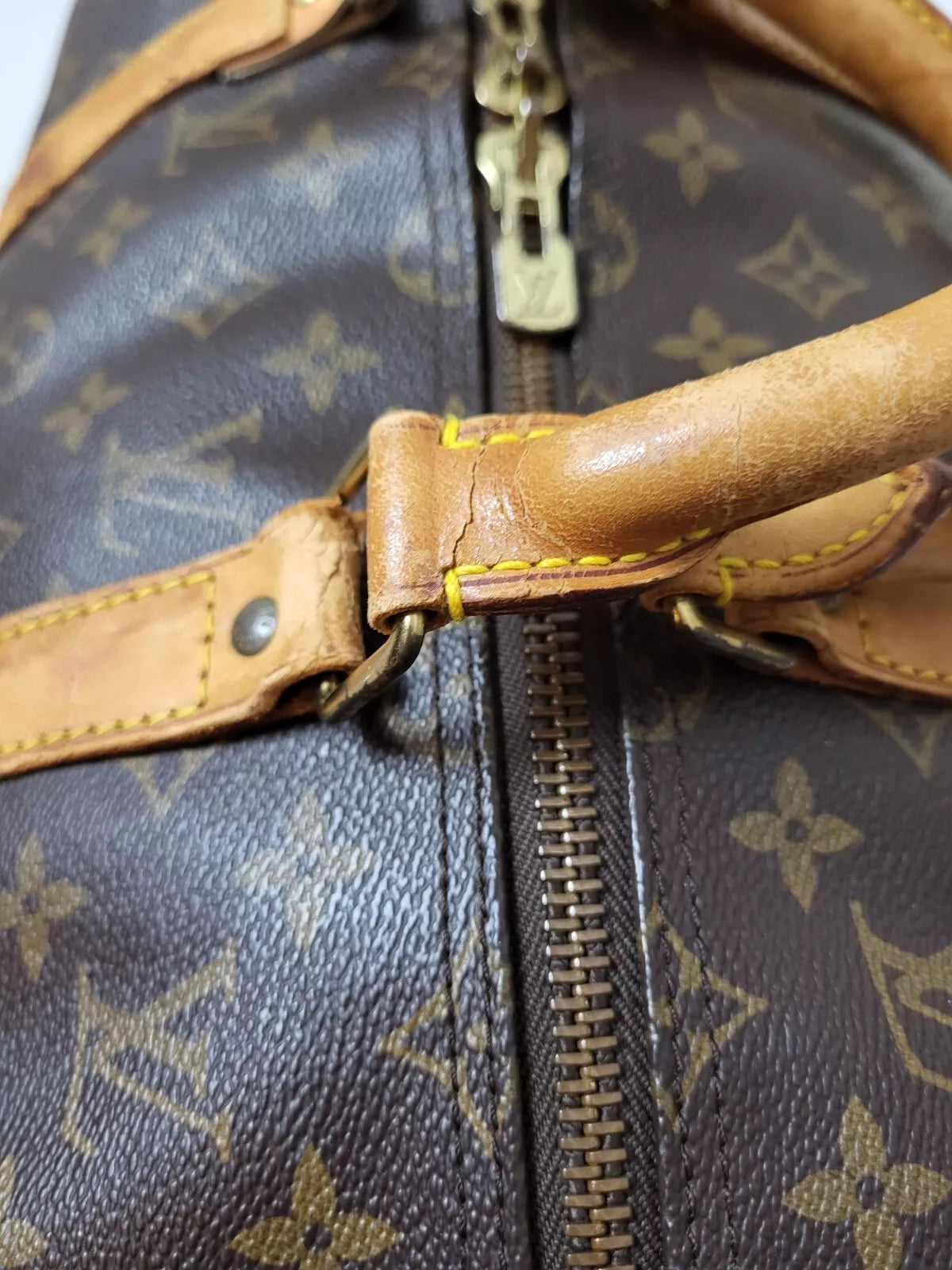 Original/Auth Louis Vuitton - Keepall Bandouliere 50 - Klassisch - Monogramm