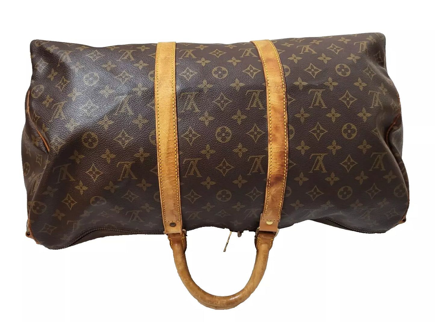 Original/Auth Louis Vuitton - Keepall Bandouliere 50 - Klassisch - Monogramm