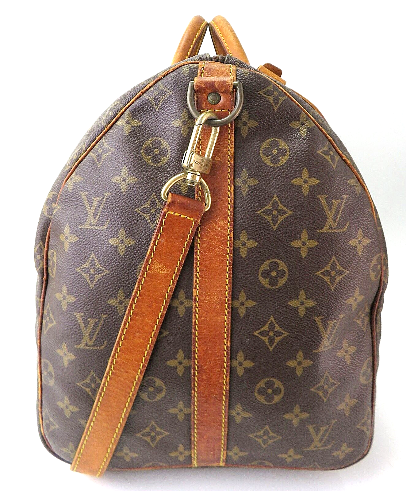 Original/Auth Louis Vuitton - Keepall Bandouliere 55 - Klassisch - Monogramm