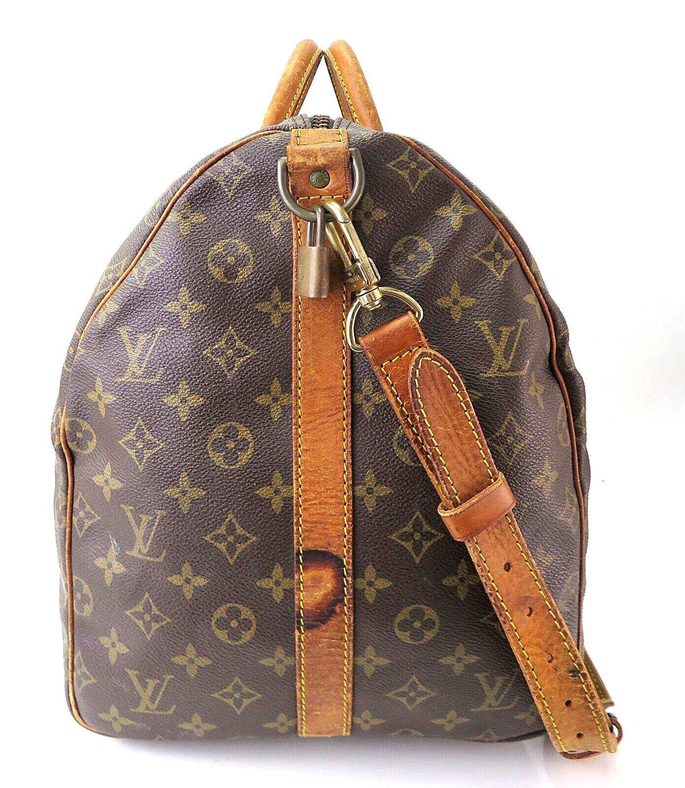 Original/Auth Louis Vuitton - Keepall Bandouliere 55 - Klassisch - Monogramm