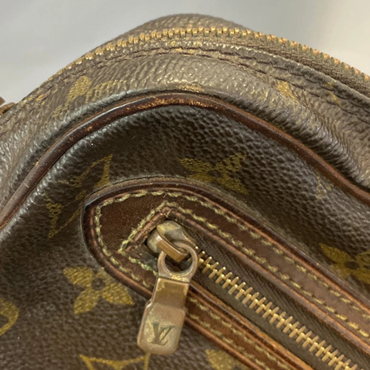 Original/Auth Louis Vuitton - Marly Dragonne GM Clutch Bag - Klassisch - Monogramm