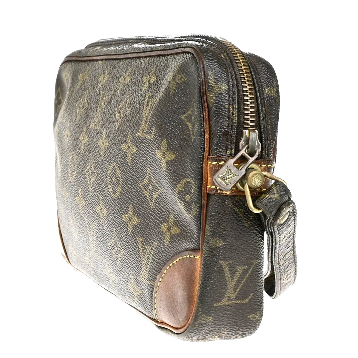 Original/Auth Louis Vuitton - Marly Dragonne GM Clutch Bag - Klassisch - Monogramm