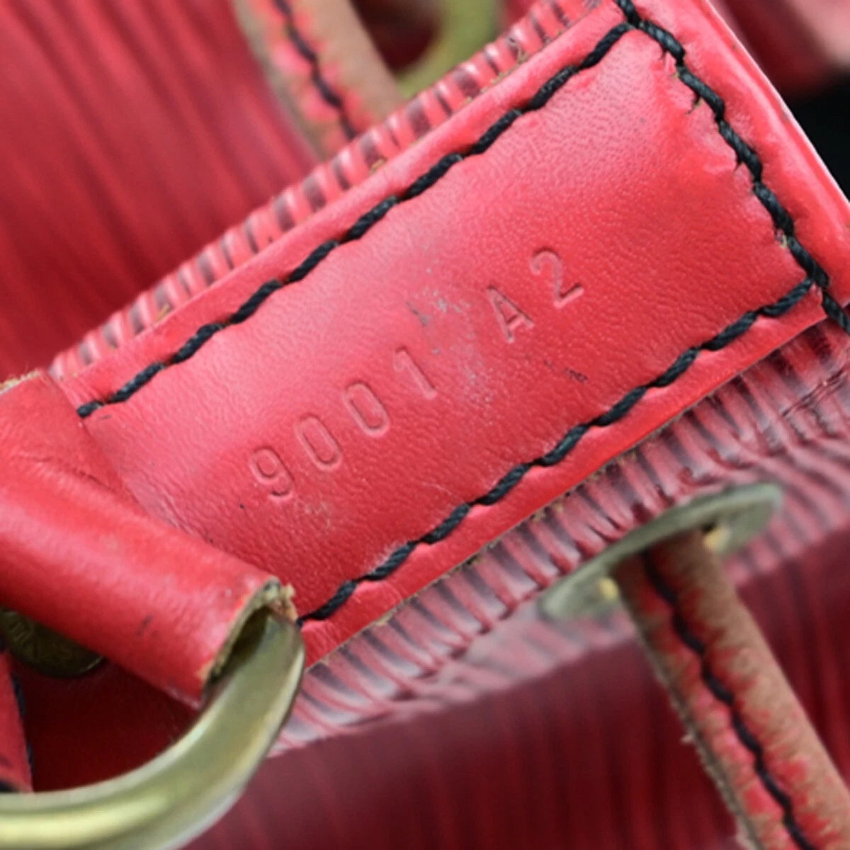 Original/Auth Louis Vuitton - Petit Noe Tasche Vintage - Klassisch - Epi Rot