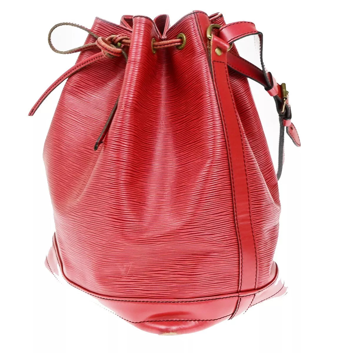 Original/Auth Louis Vuitton - Petit Noe Tasche Vintage - Klassisch - Epi Rot