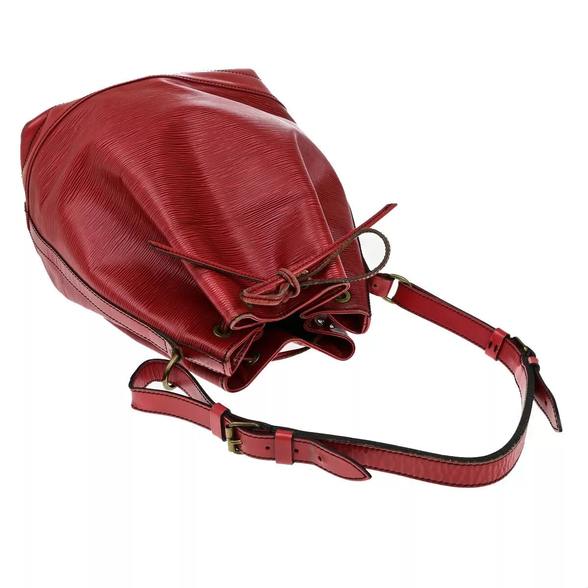 Original/Auth Louis Vuitton - Petit Noe Tasche Vintage - Klassisch - Epi Rot