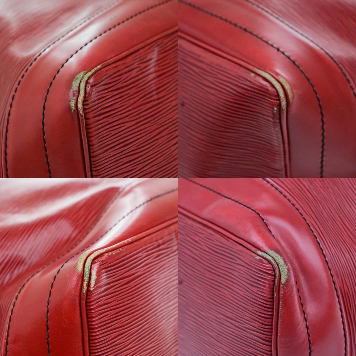 Original/Auth Louis Vuitton - Petit Noe Tasche Vintage - Klassisch - Epi Rot