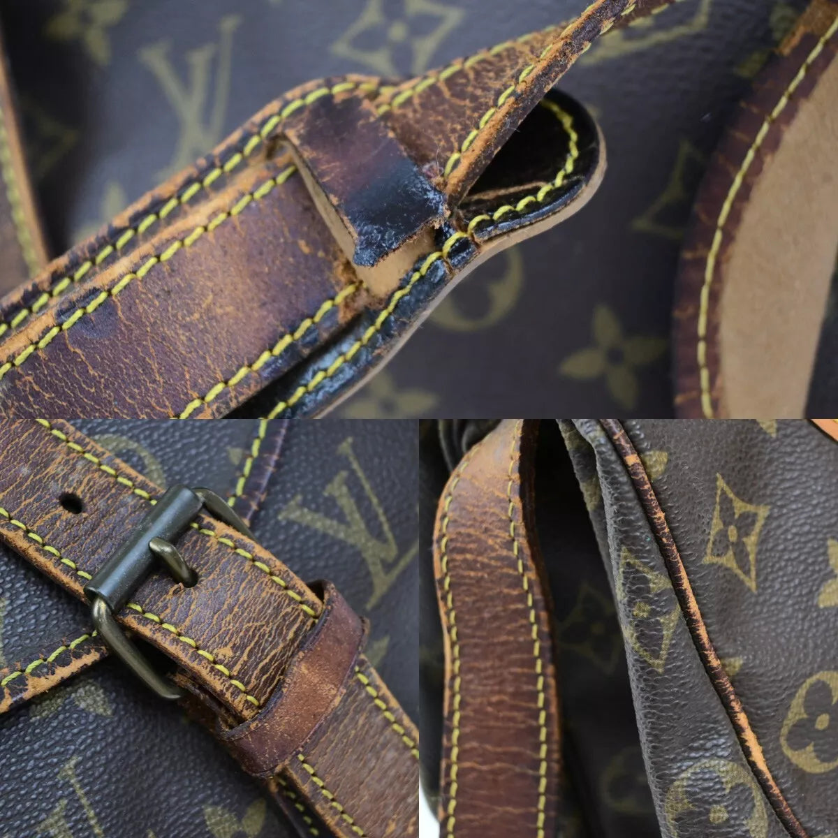Original/Auth Louis Vuitton - Saumur 35 Tasche Vintage - Klassisch - Monogramm