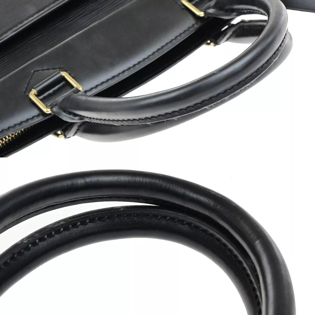 Original/Auth Louis Vuitton - Riviera Handtasche - Klassisch - Epi Schwarz