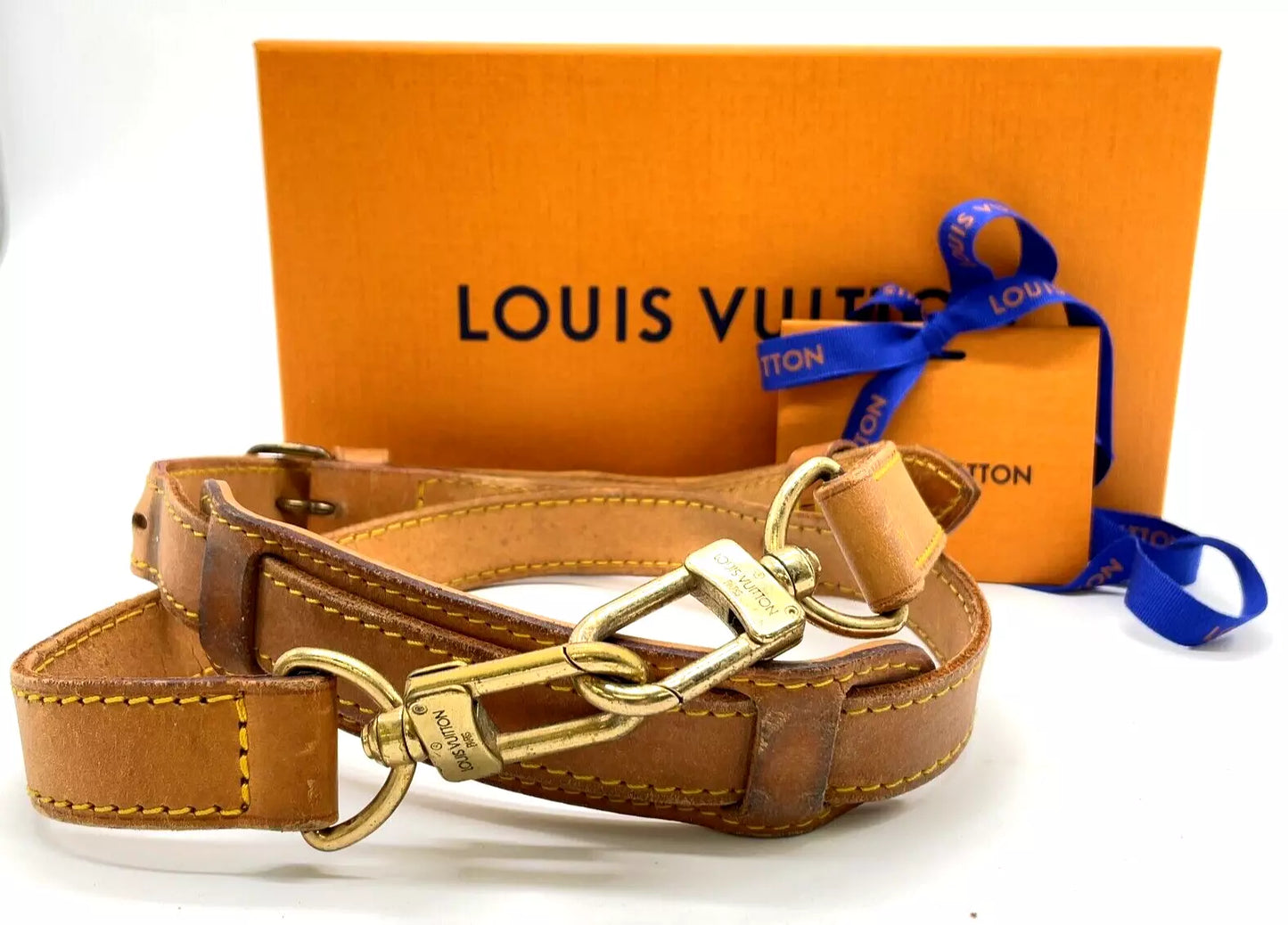 Original/Auth Louis Vuitton - Keepall Schulterriemen mit Box - Klassisch - Leder