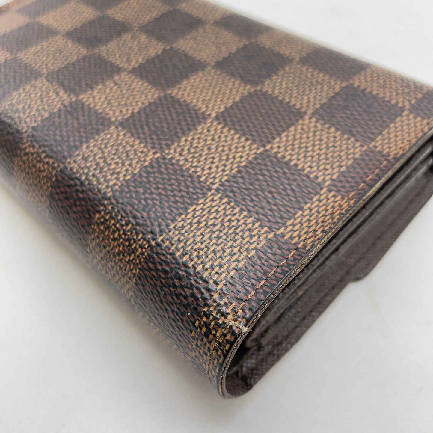 Original/Auth Louis Vuitton - Alexandra Wallet - Klassisch - Damier Ebene - full set