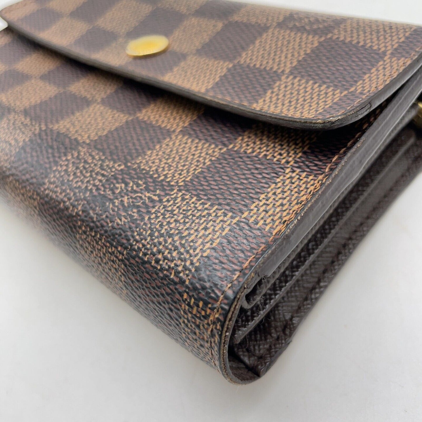 Original/Auth Louis Vuitton - Alexandra Wallet - Klassisch - Damier Ebene - full set