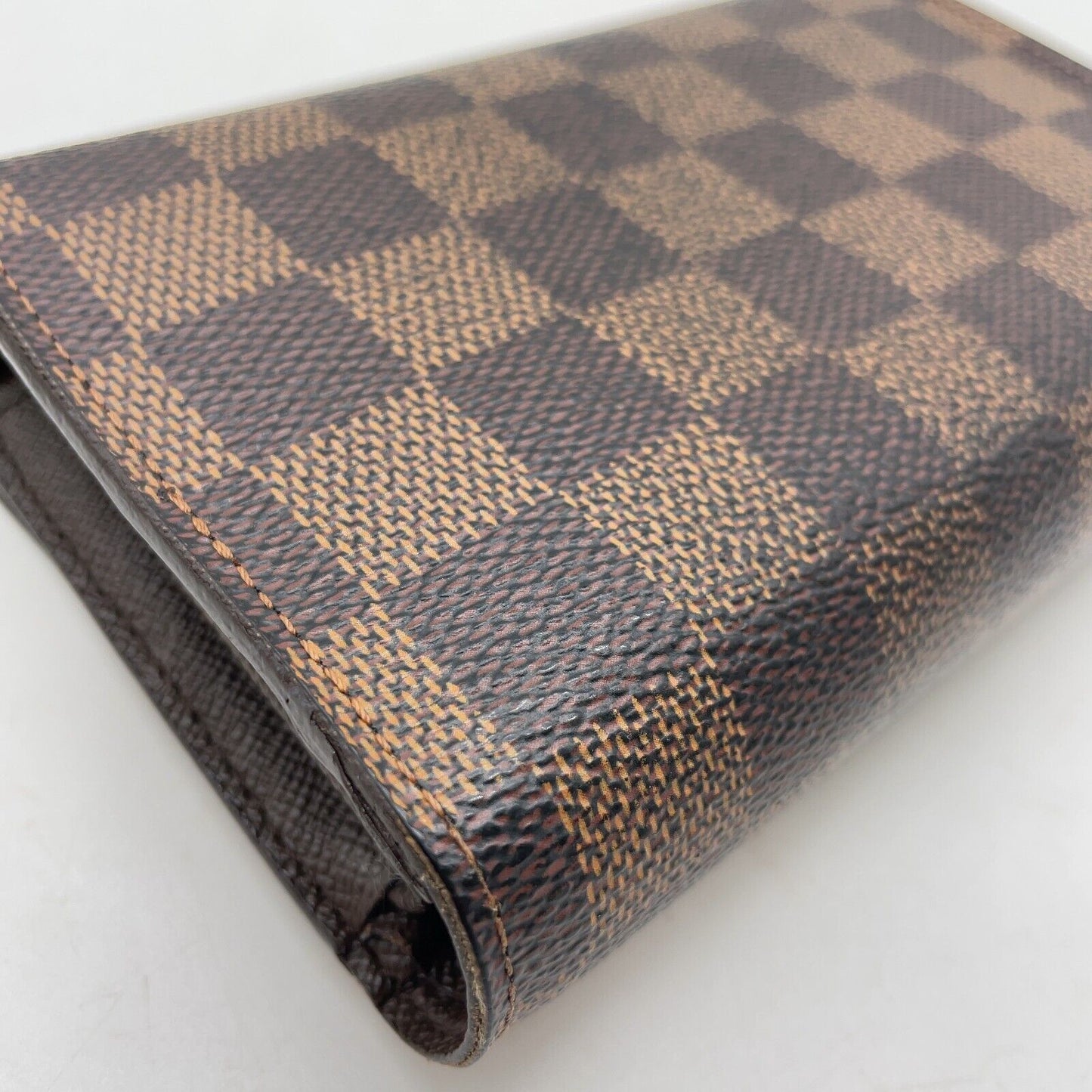 Original/Auth Louis Vuitton - Alexandra Wallet - Klassisch - Damier Ebene - full set