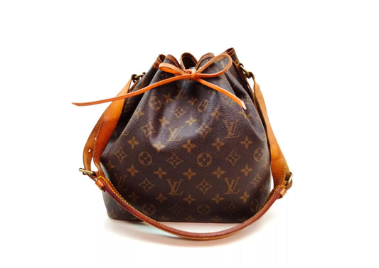 Original/Auth Louis Vuitton - Petit Noe Tasche Vintage - Klassisch - Monogramm