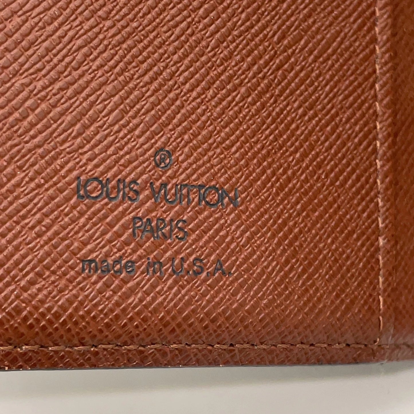 Original/Auth Louis Vuitton - Agenda mit Box / Staubbeutel - Klassisch - Monogramm