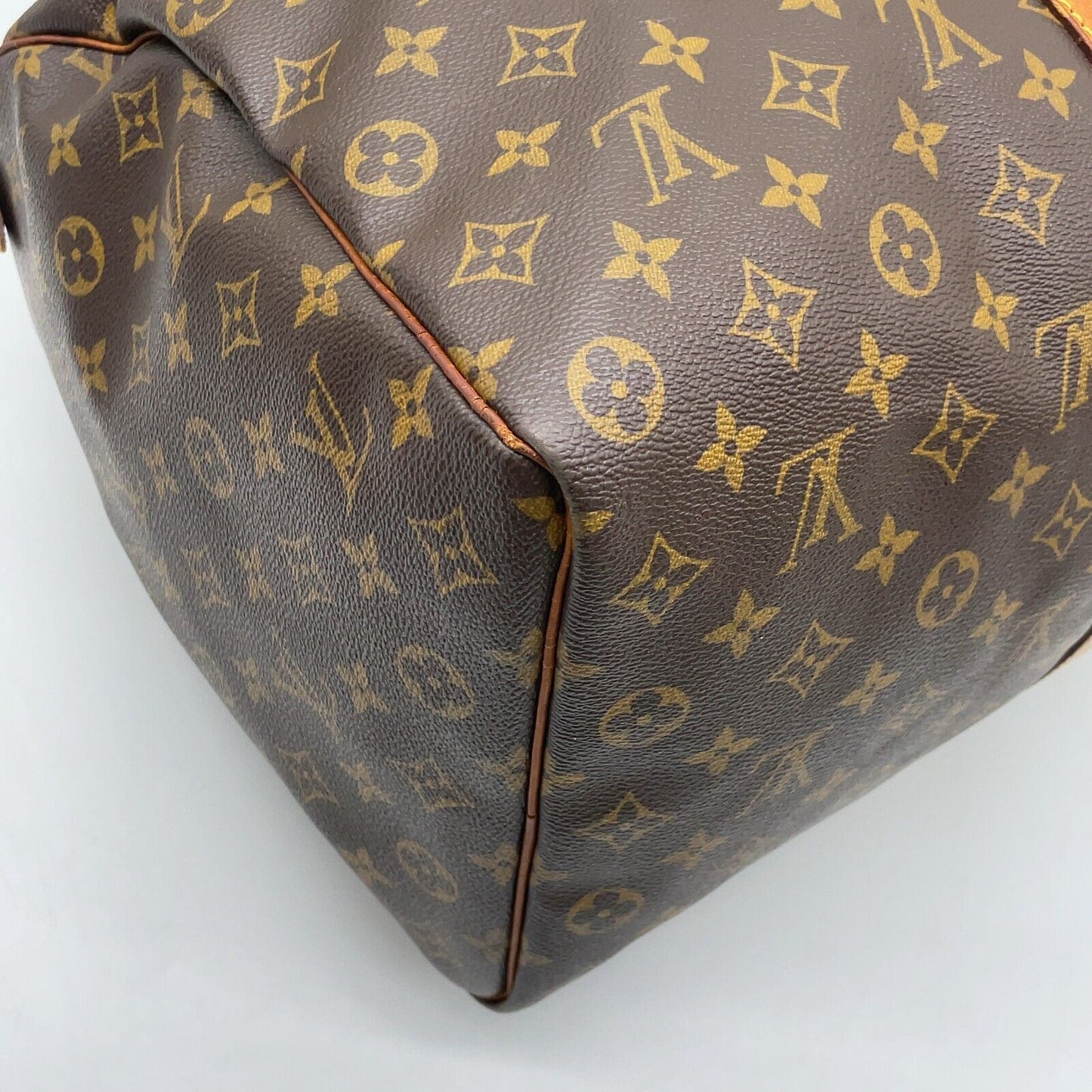 Original/Auth Louis Vuitton - Keepall 50 Boston Tasche - Klassisch - Monogramm