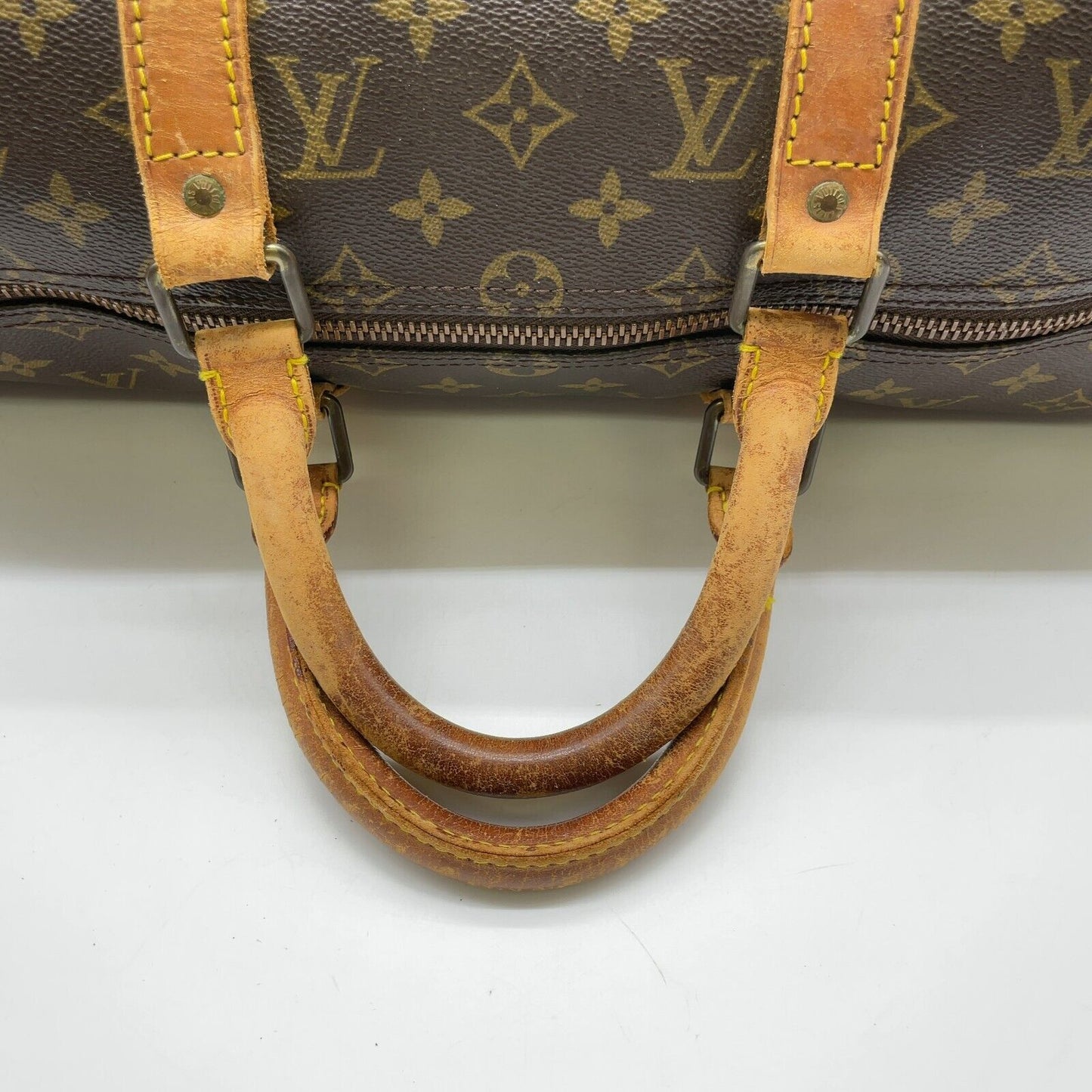 Original/Auth Louis Vuitton - Keepall Boston 50 - Klassisch - Monogramm